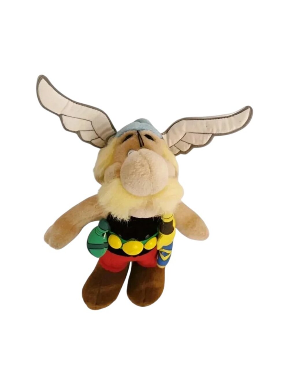 Asterix Doll Gaul Cartoon‎ Stuffed  11 in Plush Germany 1994 Vintage 90s